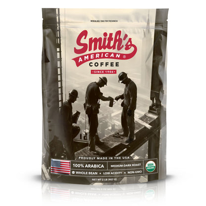 Smith’s American Organic Coffee – 2LB Bag