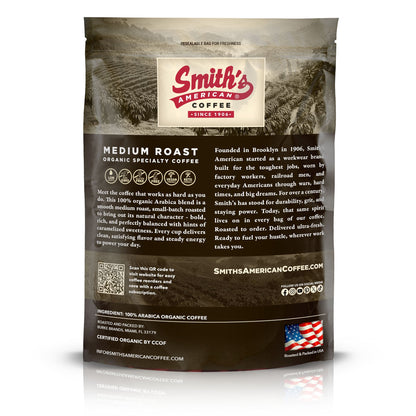 Smith’s American Organic Coffee – 2LB Bag